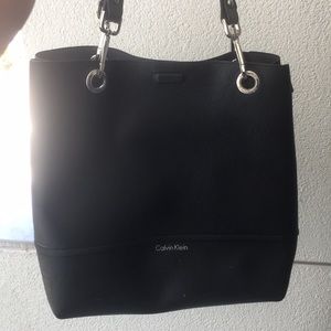 CALVIN KLEIN black shoulder bag